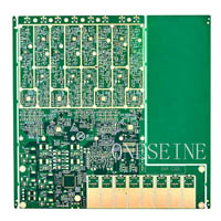 10 Layer Multilayer PCB Rogers Fr4 Mix Stackup Circuit Board Design For Power Amplifier