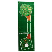 14 Layer Industrial Control Soft Hard Combination Flex PCB Board Thickness