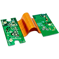 10 Layer Rigid Flex Board Suppliers Pcb 1+6+1 Stackup Special Process Flying Tail Structure - 副本